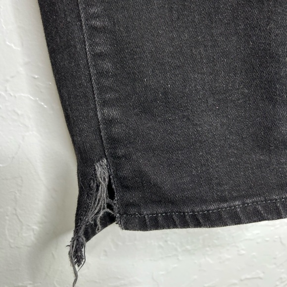 American Eagle Outfitters Black Ripped Skinny Jeans - Picture 10 of 11